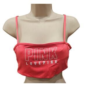 Ultimate Lightly Lined Square Neck pink M  Sport Bras Pink EUC active flirty